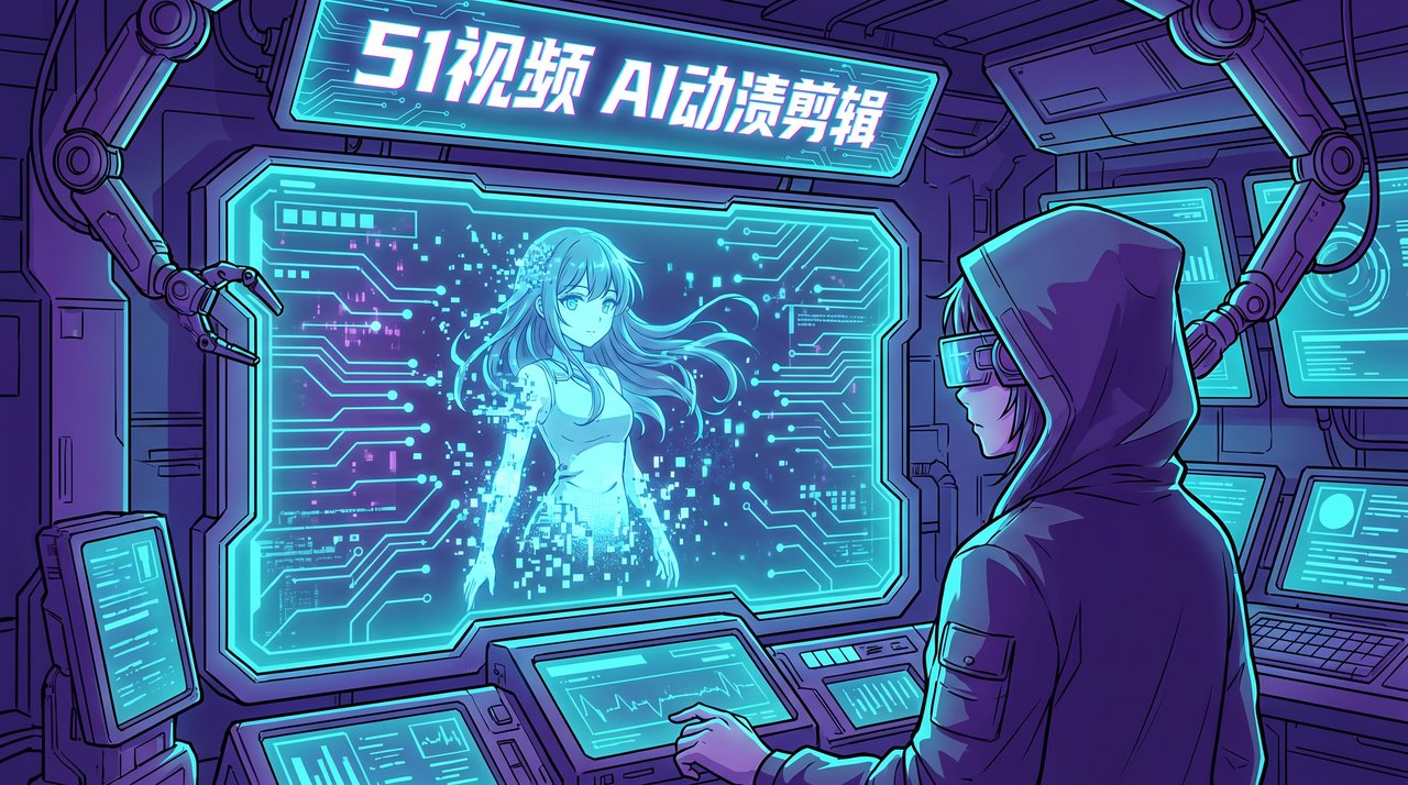抖音风AI动漫剪辑功能展示